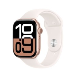 Watch Series 10 OLED 46 mm Digital 416 x 496 Pixeles Pantalla tctil 4G Oro rosa Wifi GPS (satlite)