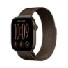 Watch Series 12 (GPS + Cellular) - Caja de aluminio en bronce oscuro (46 mm) - Pulsera Milanese Loop bronce oscuro - Talla M/L