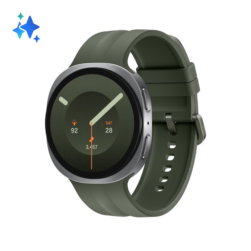 Galaxy Watch9 3 81 cm (1.5") AMOLED 44 mm Digital 480 x 480 Pixeles Pantalla tctil Plata Wifi GPS (satlite)