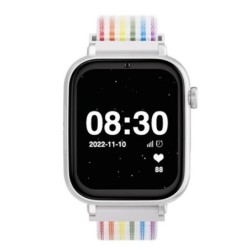 8495390778363 Relojes inteligentes y deportivos 4 7 cm (1.85") Digital 1920 x 1080 Pixeles Pantalla tctil 4G Plata Wifi GPS (sat