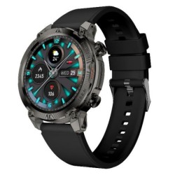 NXSWTRAILROUND Relojes inteligentes y deportivos 3 53 cm (1.39") Digital 360 x 360 Pixeles Pantalla tctil Negro
