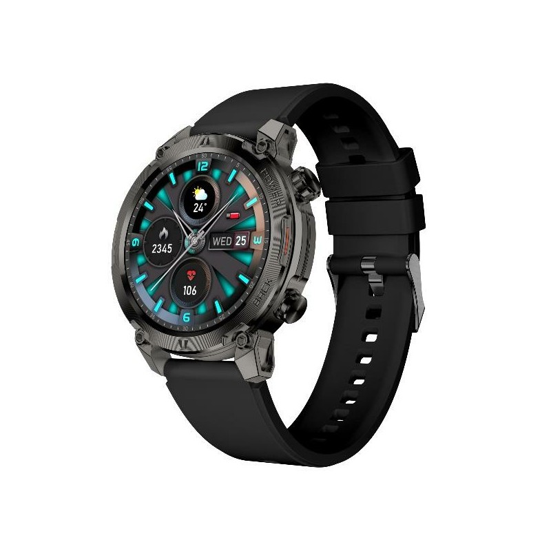 NXSWTRAILROUND Relojes inteligentes y deportivos 3 53 cm (1.39") Digital 360 x 360 Pixeles Pantalla tctil Negro