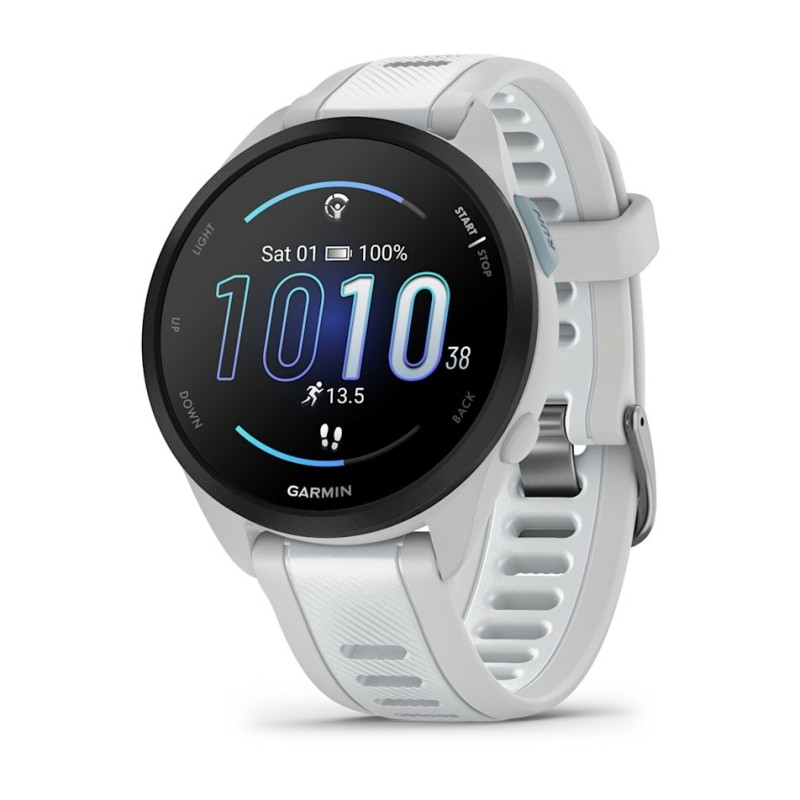 Forerunner 165 Music 3 05 cm (1.2") AMOLED 43 mm Digital 390 x 390 Pixeles Pantalla tctil Gris GPS (satlite)