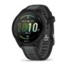 Forerunner 165 Music 3 05 cm (1.2") AMOLED 43 mm Digital 390 x 390 Pixeles Pantalla tctil Negro GPS (satlite)