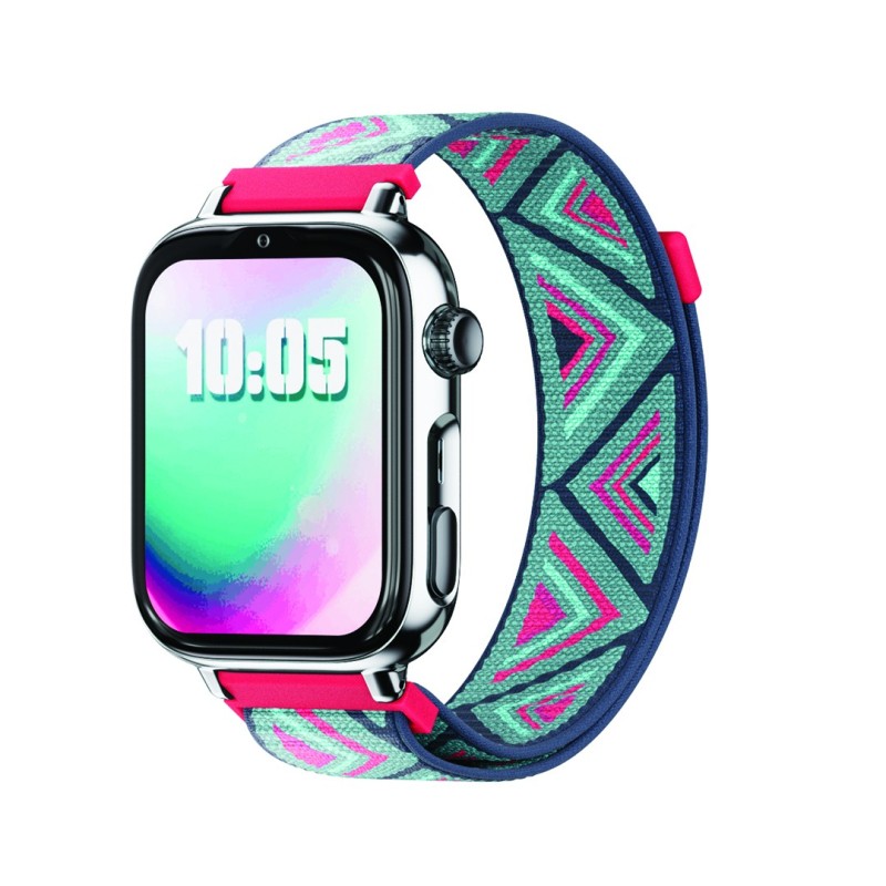 8436628090055 Relojes inteligentes y deportivos 5 08 cm (2") AMOLED 20 mm Digital Pantalla tctil Plata