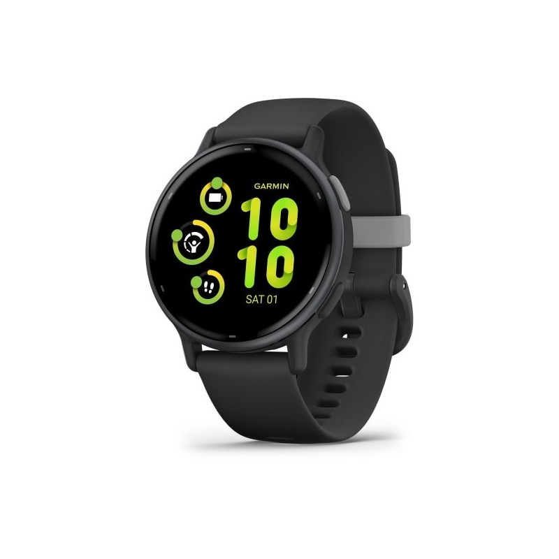 Vivoactive 5 3 05 cm (1.2") AMOLED 42 mm Digital 390 x 390 Pixeles Pantalla tctil Negro Wifi GPS (satlite)