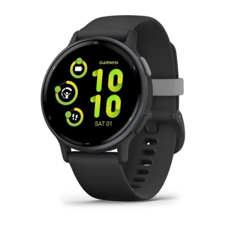 Vivoactive 5 3 05 cm (1.2") AMOLED 42 mm Digital 390 x 390 Pixeles Pantalla tctil Negro Wifi GPS (satlite)