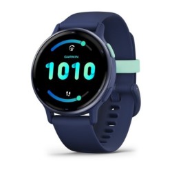 Vivoactive 5 3 05 cm (1.2") AMOLED 42 mm Digital 390 x 390 Pixeles Pantalla tctil Azul Wifi GPS (satlite)