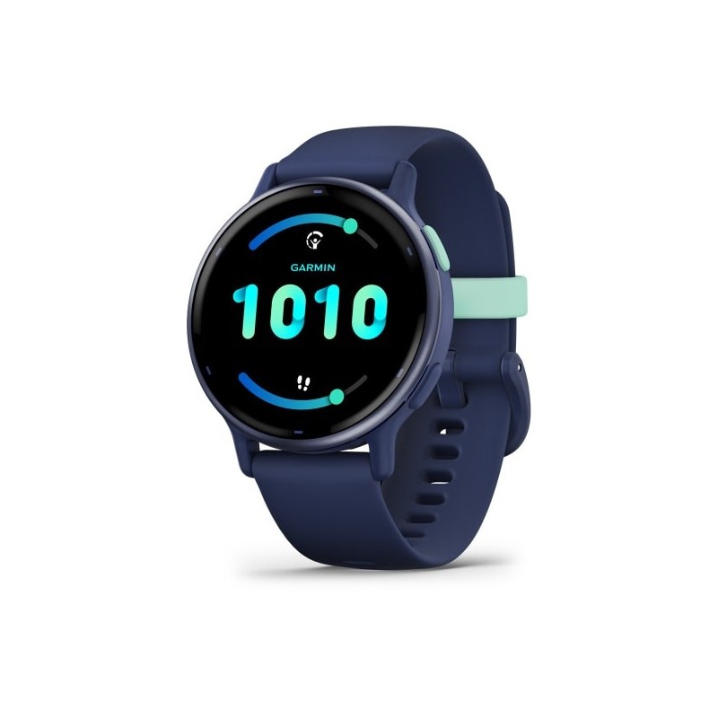 Vivoactive 5 3 05 cm (1.2") AMOLED 42 mm Digital 390 x 390 Pixeles Pantalla tctil Azul Wifi GPS (satlite)