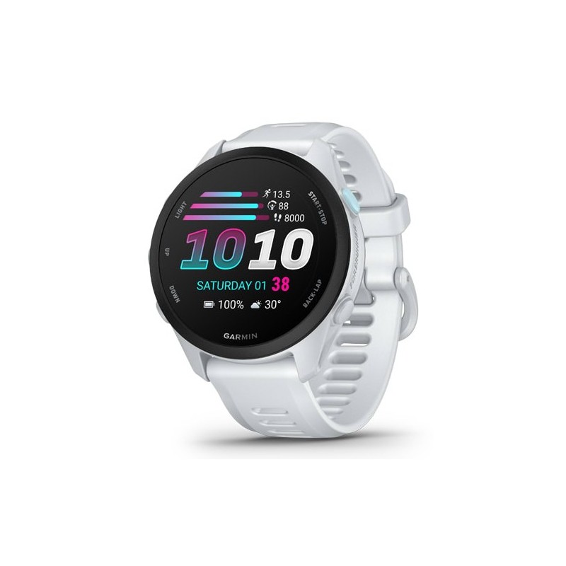 Forerunner 70 3 05 cm (1.2") AMOLED 43 mm Digital 390 x 390 Pixeles Pantalla tctil Blanco GPS (satlite)