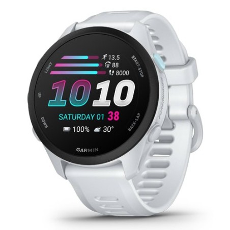 Forerunner 70 3 05 cm (1.2") AMOLED 43 mm Digital 390 x 390 Pixeles Pantalla tctil Blanco GPS (satlite)
