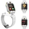 2026X10WHITE Relojes inteligentes y deportivos 4 06 cm (1.6") AMOLED 45 mm Digital 320 x 360 Pixeles Pantalla tctil Blanco Wifi 