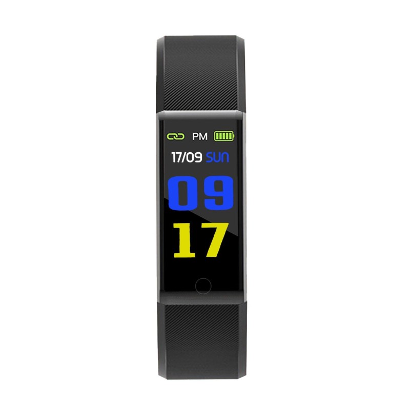 TRAINERTHERMOBK Relojes inteligentes y deportivos 2 44 cm (0.96") LCD Digital Negro