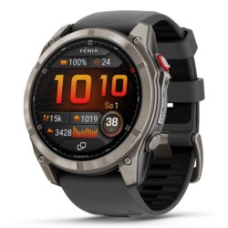 fenix 8 Pro 3 56 cm (1.4") AMOLED 51 mm Digital 454 x 454 Pixeles Pantalla tctil Grafito  Titanio Wifi GPS (satlite)