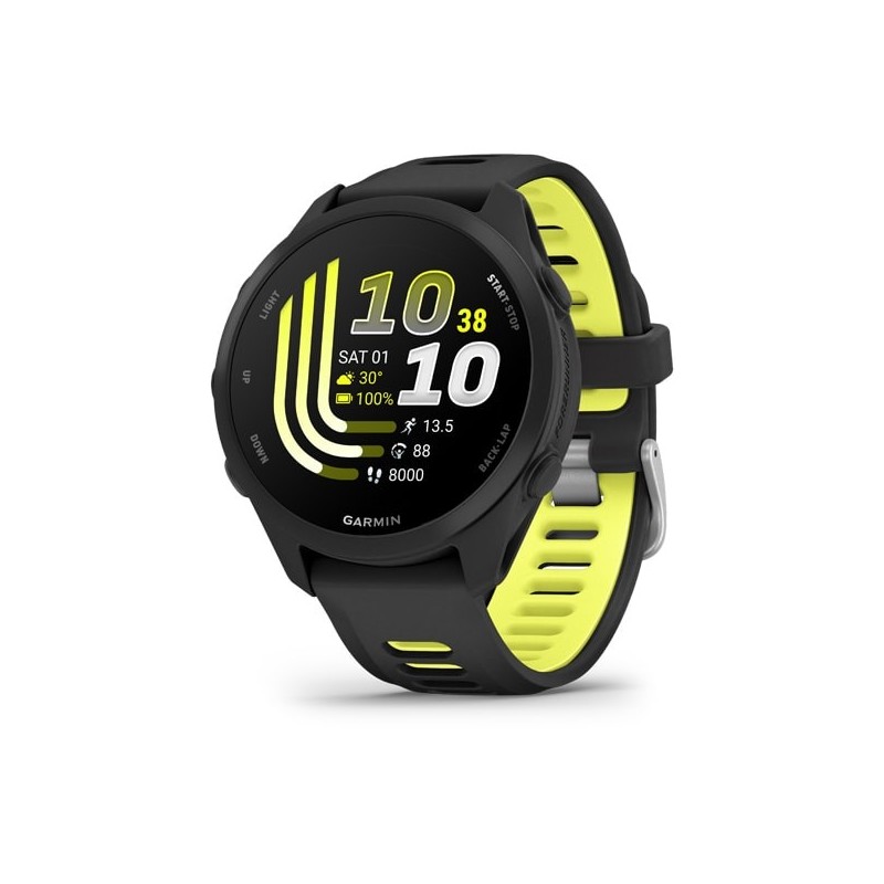 Forerunner 170 3 05 cm (1.2") AMOLED 30 mm Digital 390 x 390 Pixeles Pantalla tctil Negro GPS (satlite)