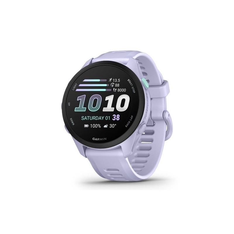 Forerunner 70 3 05 cm (1.2") AMOLED 43 mm Digital 390 x 390 Pixeles Pantalla tctil Lavanda GPS (satlite)