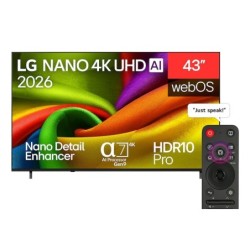 NANO 4K UHD AI 43NU850B6LA 109 2 cm (43") 4K Ultra HD Smart TV Wifi Negro