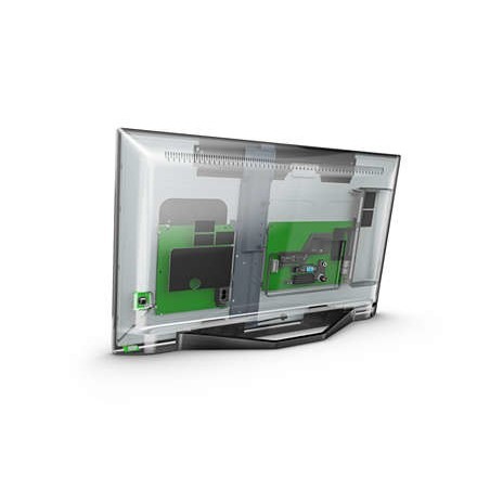 24HFL3014P/12 Televisor 61 cm (24") HD Negro  Transparente 250 cd / m