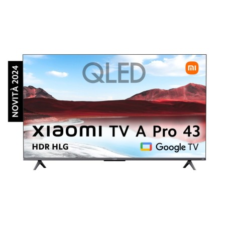TV A Pro 43'' 109 2 cm (43") 4K Ultra HD Smart TV Wifi Gris  Titanio