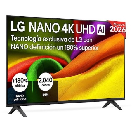 NANO 4K UHD AI 75NU850B6LA Televisor 190 5 cm (75") 4K Ultra HD Smart TV Wifi Negro