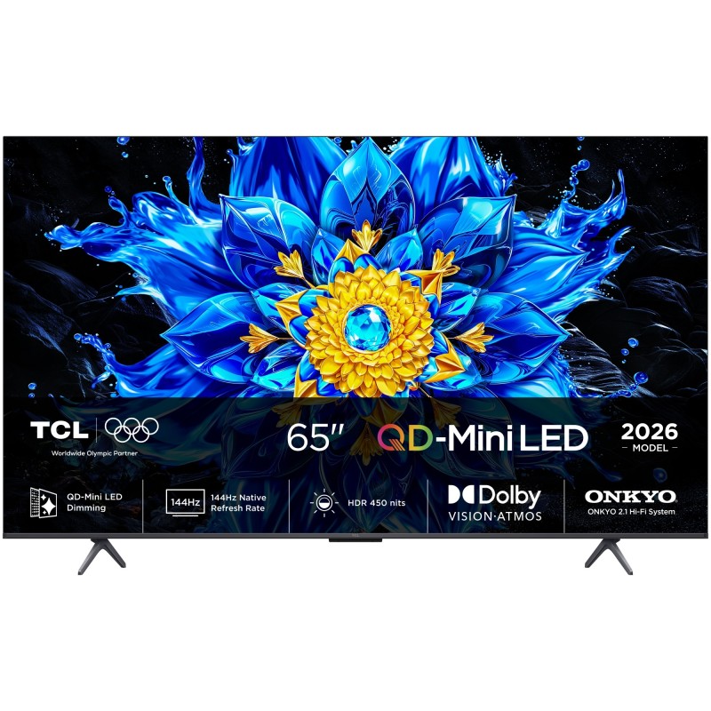 P8L 65P8L Televisor 165 1 cm (65") 4K Ultra HD Smart TV Wifi Negro 450 cd / m