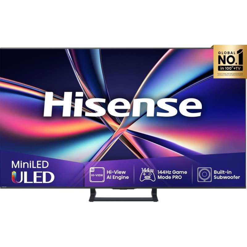 50E8Q 127 cm (50") 4K Ultra HD Smart TV Wifi Negro  Gris 600 cd / m