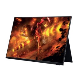NXMP16FHD1201 monitor o TV porttil Monitor porttil Negro 40 9 cm (16.1") LED 1920 x 1080 Pixeles