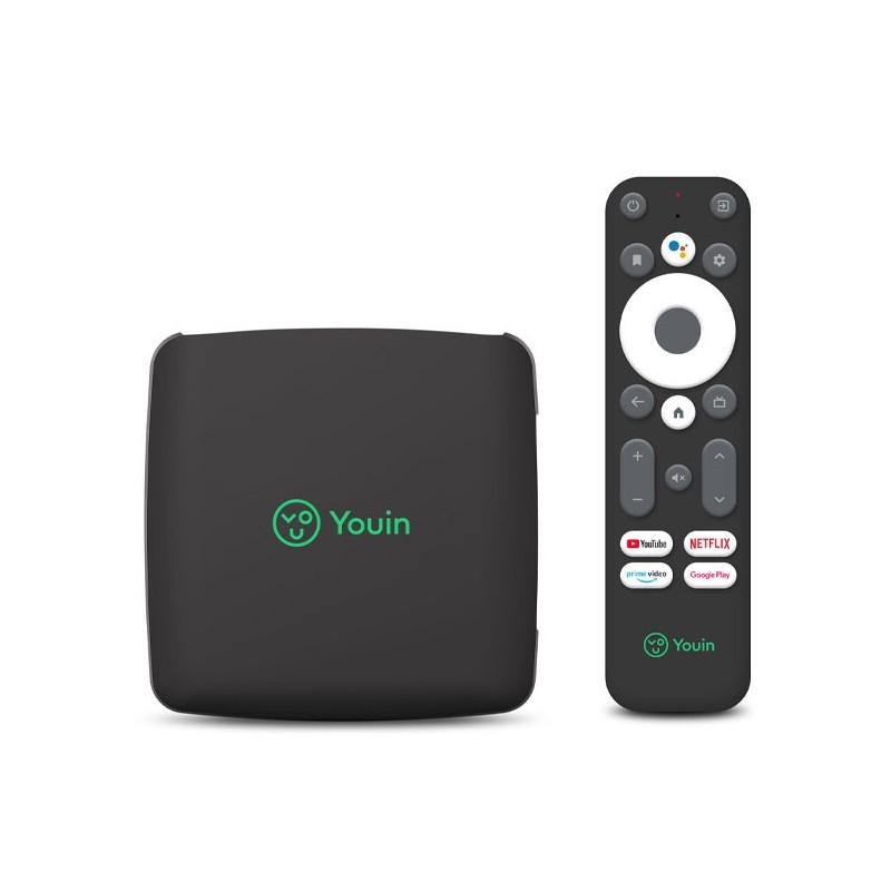 You-Box Negro 4K Ultra HD 8 GB Wifi Ethernet
