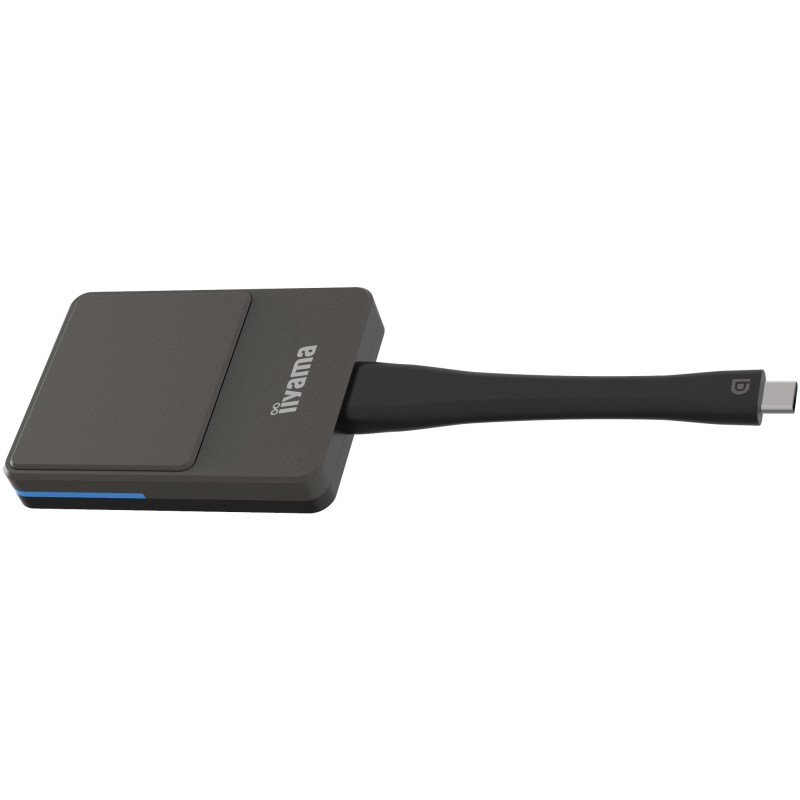 WP D002C adaptador Smart TV USB 4K Ultra HD Negro  Plata