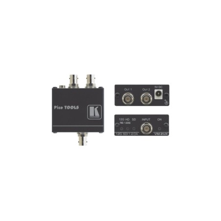 VM-2UX amplificador de lnea de video Negro
