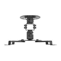 Soporte Universal Giratorio  Inclinable de Techo para Proyector 13.5Kg  Negro