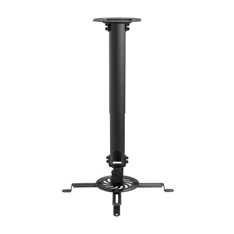 Soporte Universal Giratorio  Inclinable y Extensible de Techo para Proyector 13.5Kg  Negro