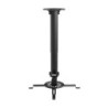 Soporte Universal Giratorio  Inclinable y Extensible de Techo para Proyector 13.5Kg  Negro