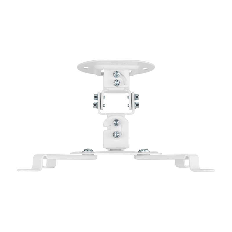Soporte Universal Giratorio  Inclinable de Techo para Proyector 13.5Kg  Blanco