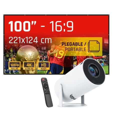 MP720p + ECO-COST 100" 120 lmenes ANSI 720p (1280x720) Blanco