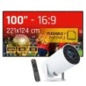 MP720p + ECO-COST 100" 120 lmenes ANSI 720p (1280x720) Blanco