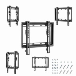 WM-42F-04 soporte para TV 106 7 cm (42") Negro