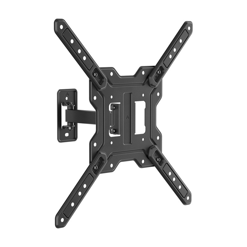 Soporte Eco Giratorio  Inclinable Para Monitor/TV 30kg (2 Pivotes) De 23"-65"  Negro