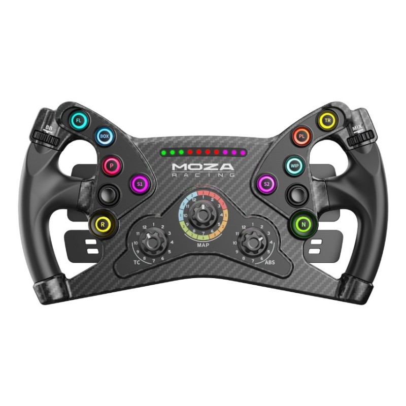 RS047 mando y volante Negro PC