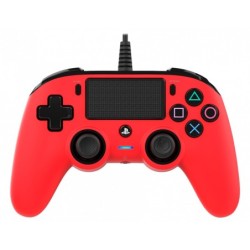 PS4OFCPADRED mando y volante Rojo USB Gamepad Analgico/Digital PC  PlayStation 4