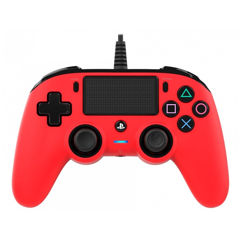 PS4OFCPADRED mando y volante Rojo USB Gamepad Analgico/Digital PC  PlayStation 4