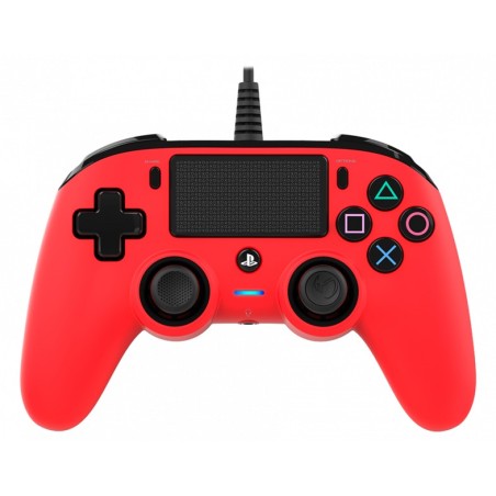 PS4OFCPADRED mando y volante Rojo USB Gamepad Analgico/Digital PC  PlayStation 4