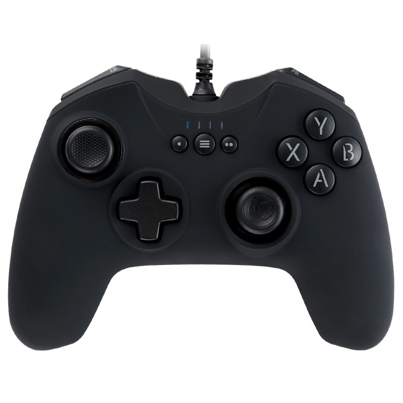 GC-100XF Negro USB Gamepad Analgico/Digital PC