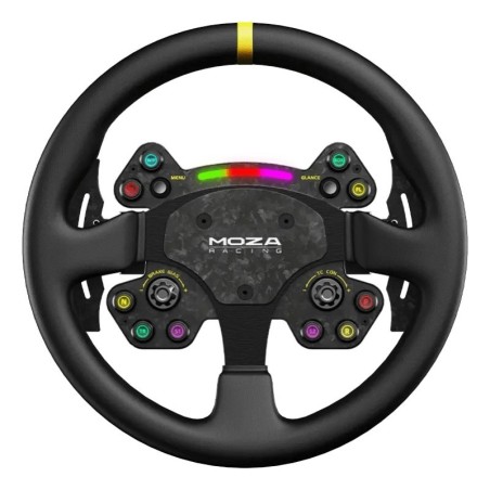 RS025 mando y volante Negro PC