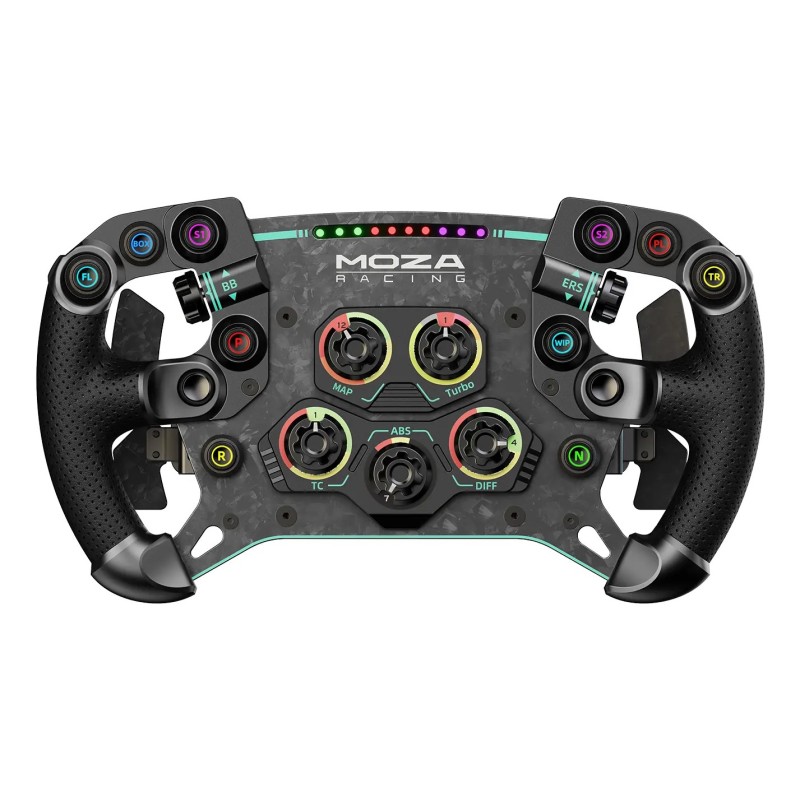 RS056 mando y volante Negro