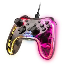 MGP-C  Gamepad Profesional Nen RGB  Vibracin Hptica Dual  Joysticks Analgicos  Mando para PC  Switch  PS3  Raspberry Pi  Mac  An