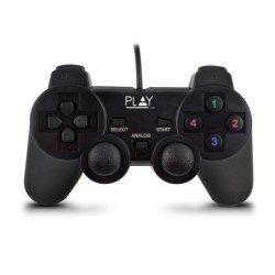 Play Negro USB 2.0 Gamepad Analgico/Digital PC