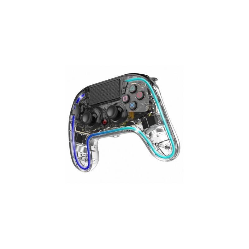 Neon Bluetooth Transparente Gamepad Analgico PlayStation 4  Playstation 3