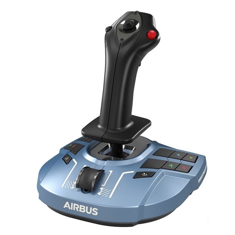 TCA Sidestick X Airbus Edition Negro  Azul USB Palanca de vuelo Analgico/Digital PC  Xbox Series S  Xbox Series X