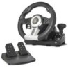 Race Wheel Pro Volante + Pedales PC Playstation 2 Playstation 3 Analgico/Digital USB Negro  Plata